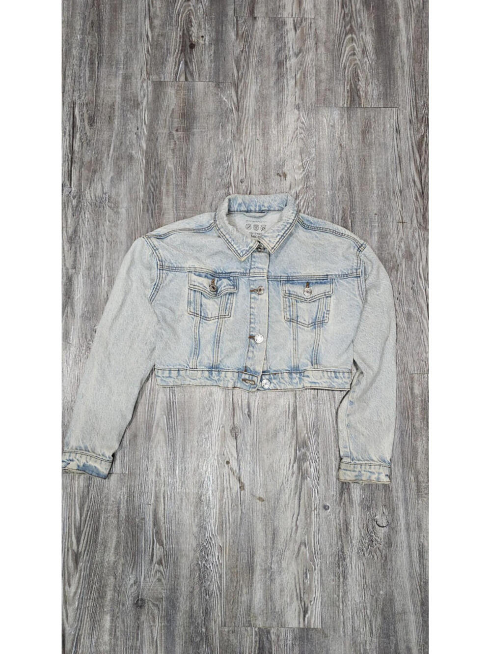 Primary Kids Denim Jean Jacket Size 10-11Y 146cm Blue Button Up